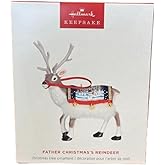 Hallmark 2024 Keepsake Father Christmas's Reindeer Limited Ornament New with Box