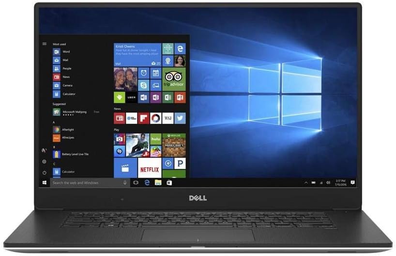 Dell XPS 15 9560 4K UHD Touch (3840 x 2160) 7th Gen Intel i7-7700HQ Quad Core 1TB SSD, 32GB Ram Thounderbolt NVIDIA GTX 1050 Win 10 Pro Fingerprint Reader Plus Best Notebook Stylus