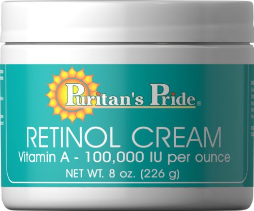 Puritan's Pride Retinol Cream (Vitamin A 100,000 IU Per Ounce)-8 oz Cream