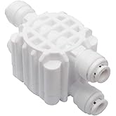 Auto Shut-Off Valve with 1/4 Quick-Connect Fittings For RO Reverse Osmosis Water Filtration system