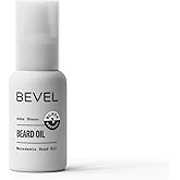 Bevel Beard Oil for Men - Moisturizing Beard Oil with Jojoba Oil and Argan Oil, Adds Shine and Helps Prevent Dryness, Frizz a