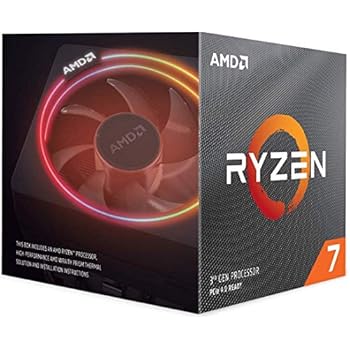 AMD Ryzen 7 3700X 8-Core, 16-Thread Unlocked Desktop Processor with Wraith Prism LED Cooler