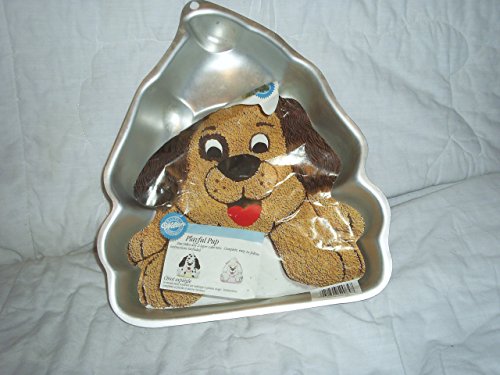 Wilton Cake Pan: Playful Pup/Puppy/Dog (2105-2064, 2002)