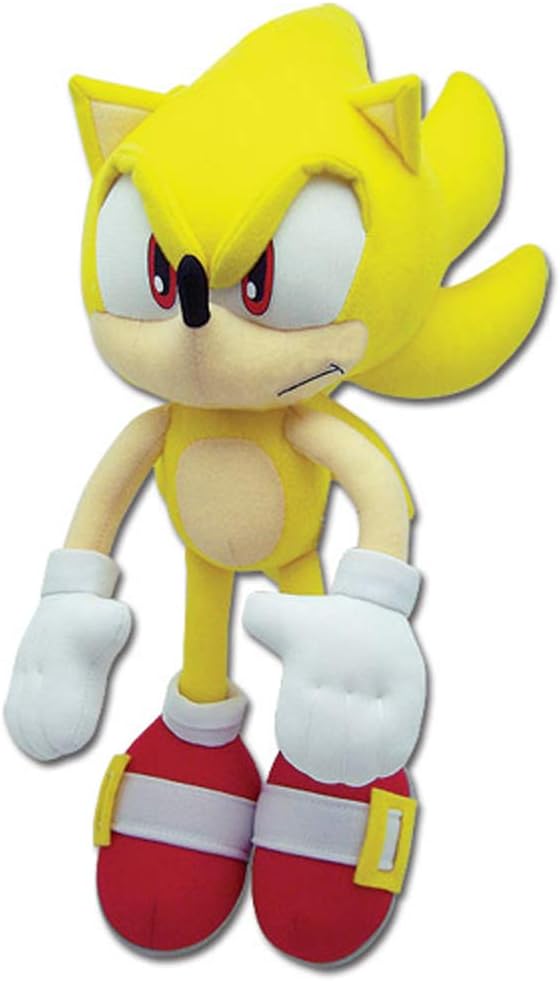 Sonic The Hedgehog Great Eastern GE-8958 Plush - Super Sonic, 12"