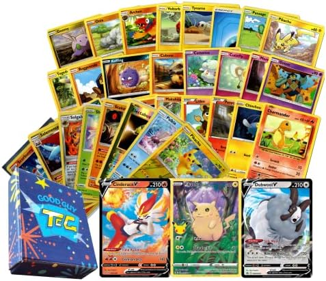 Pokemon Ultra Rare Pack 50+ Cards = 48 Assorted Pokemon Cards, 5 Foil ...