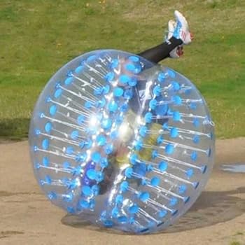 HolleywebTM Bubble Football Suits Dia 5' (1.5m) Bubble Soccer Equipment Human Inflatable Bumper Bubble Balls