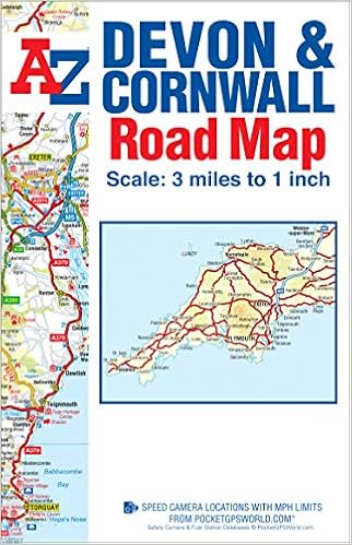 Buy Devon Cornwall A Z Road Map Book Online At Low Prices In India Devon Cornwall A Z Road Map Reviews Ratings Amazon In