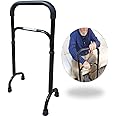 Rock Steady Cane – Hip, Knee Surgery Recovery Aid – Helps You Recover Faster from Surgeries and Injuries. Fully Adjustable Wa