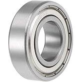 uxcell 6004ZZ Deep Groove Ball Bearings Z2 20mm X 42mm X 12mm Double Shielded Carbon Steel