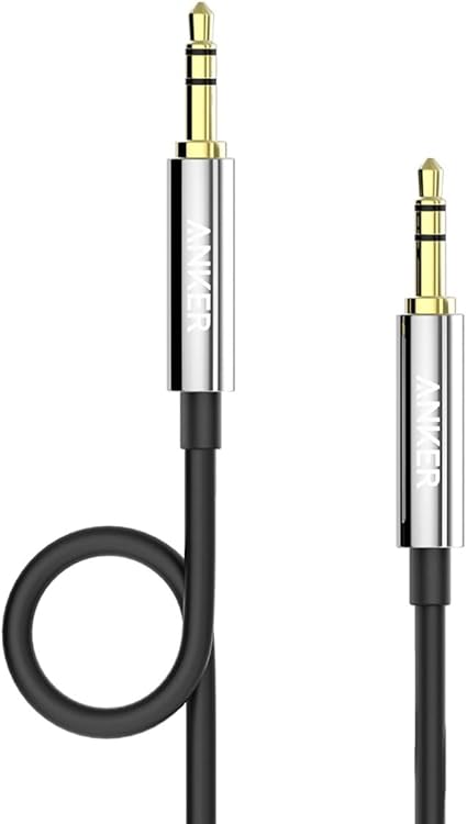 Amazon.com: Anker - Cable auxiliar de audio de 0.138 in, cable ...