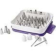 Wilton Piping Tip Set for Cake & Cupcake Decorating, 55-Piece with Carrying Case