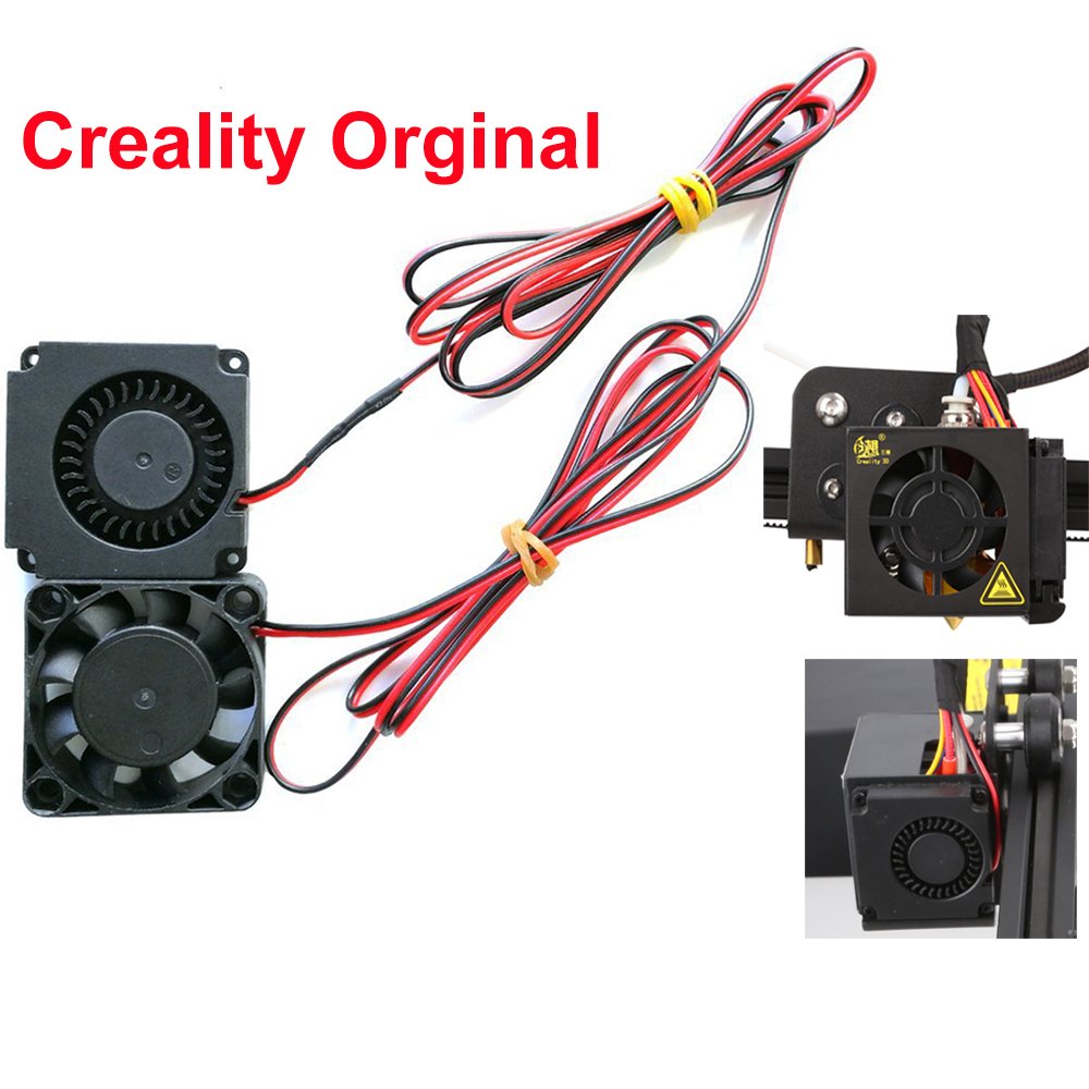 Creality CR-10 4010 Blower 40x40x10MM 12V DC Cooling Fan and 12V Circle Fan for 3D Printer Parts CR-10,CR-10S,S4,S5