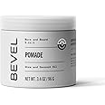 Bevel Beard Balm & Hair Pomade for Waves with Coconut Oil and Shea Butter, Locks in Moisture to Help Reduce Frizz and Breakag