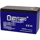 Mighty Max Battery ML9-12GEL - 12 Volt 9 AH, Gel Type, F2 Terminal, Rechargeable SLA AGM Battery