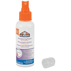 Elmer's Adhesive Spray, 8 Oz. Disappearing Purple (E464TR)