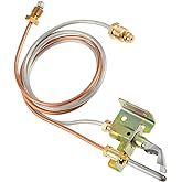 Water Heater Pilot Assembly, LP Propane Gas Water Heater Pilot Assembly Include Pilot Thermocouple and Tubing LP Propane Repl