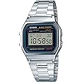 Casio Men's A158W-1 Classic Digital Stainless Steel Bracelet Watch