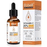 Premium 20% Vitamin C Serum For Face with Hyaluronic Acid, Retinol & Amino Acids - Boost Skin Collagen,Hydrate & Plump Skin, 