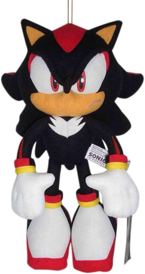 Great Eastern Sonic The Hedgehog Plush-12 Shadow (GE-8967)