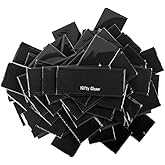 Pack of 50 - Nifty Clean Reusable Microfiber Cloth, Black