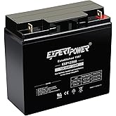 ExpertPower 12 Volt 20 Ah EXP12200 Rechargeable SLA Battery