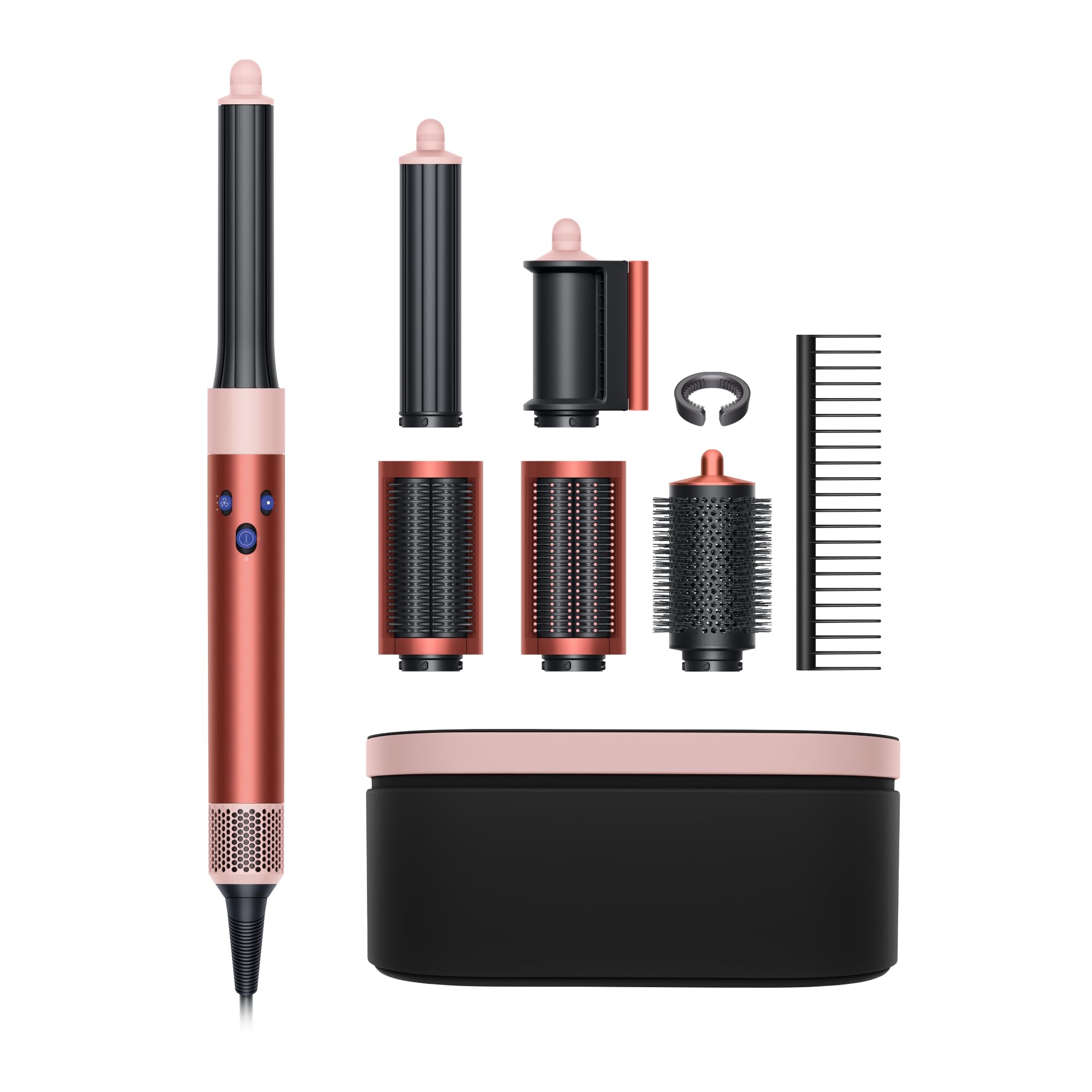 Photo 1 of Dyson Special edition Airwrap™ Complete long multi-styler in Strawberry bronze and blush pink with Detangling comb