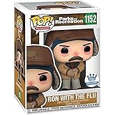 Funko Pop! Ron Swanson vs The Flu Parks and Recreation Exclusive