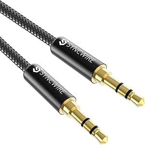 Amazon.com: Cable de audio auxiliar Syncwire: Cable auxiliar de 0 ...