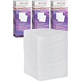 HEALQU 600 Gauze Pads 4x4" - Soft Non-Woven 4-Ply Gauze Pads for Tooth Extractions, and Dental Procedures - Non-Sterile Squar