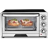 Cuisinart TOB-40N Custom Classic Toaster Oven Broiler, Brushed Stainless and Black