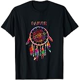 Paiute Native American Indian Colorful Dreamcatcher Tribal T-Shirt