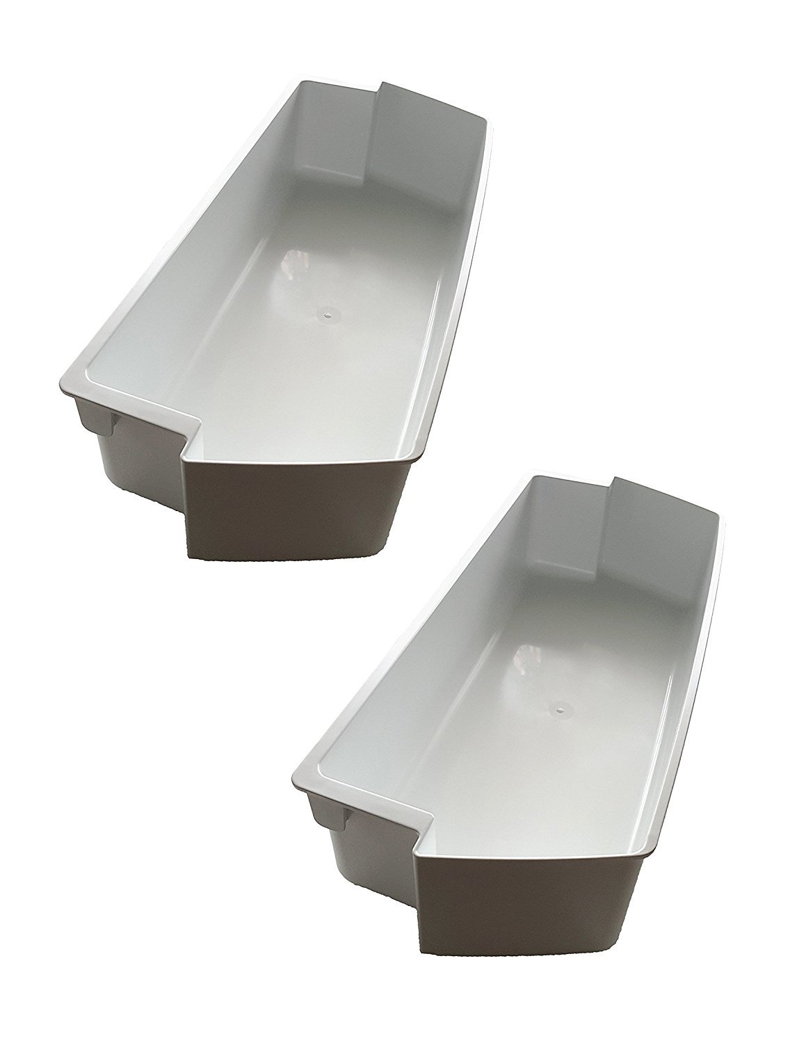 (2 SET) 2187172 Door Shelf Bin for Whirlpool Refrigerator