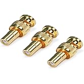 3 PCS BNC Male to RCA Female Adaptor Gold Plated, CNE579962