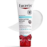 Eucerin Advanced Repair Body Cream for Very Dry Skin, Fragrance Free Daily Body Moisturizer, 8 Oz Tube