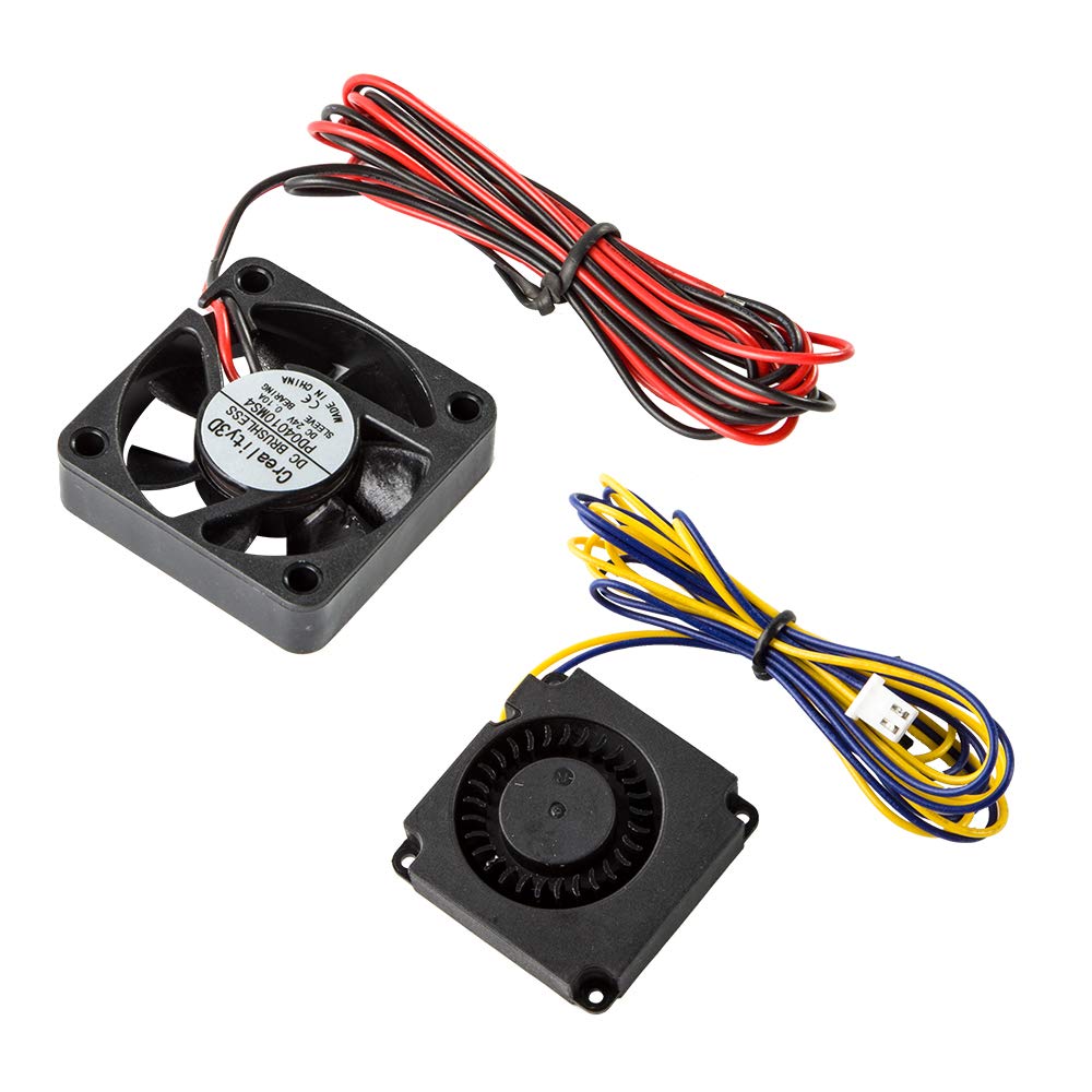 Creality Ender 3 Original 4010 Fans 40x40x10MM DC 24V Extruder Hot End Fan and DC 24V Turbo Fan for Ender 3 3D Printer