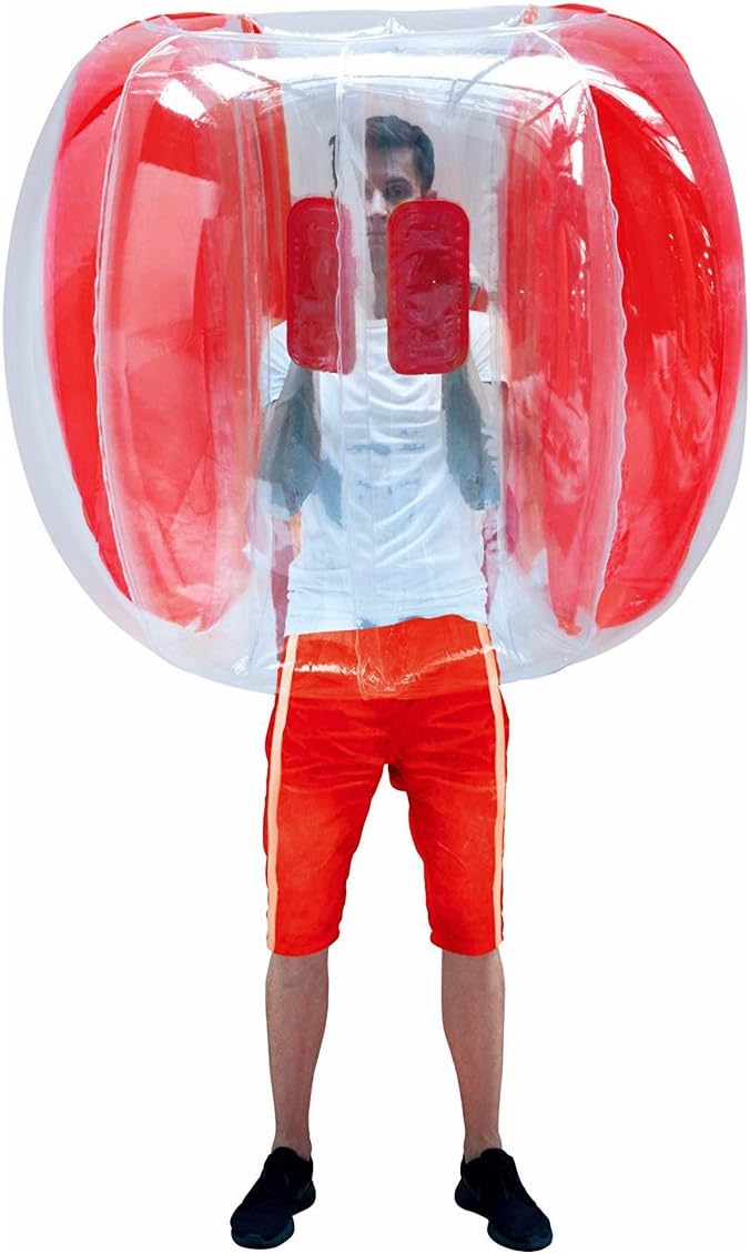 HW Bumper Ball 4’Zorb Balls Inflatable Bubble Soccer Ball for Adults and Kids (Only 1 Red)