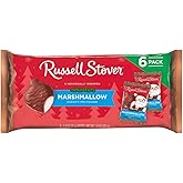 Russell Stover Milk Chocolate Marshmallow Santa 6-Pack, 6 oz. bar