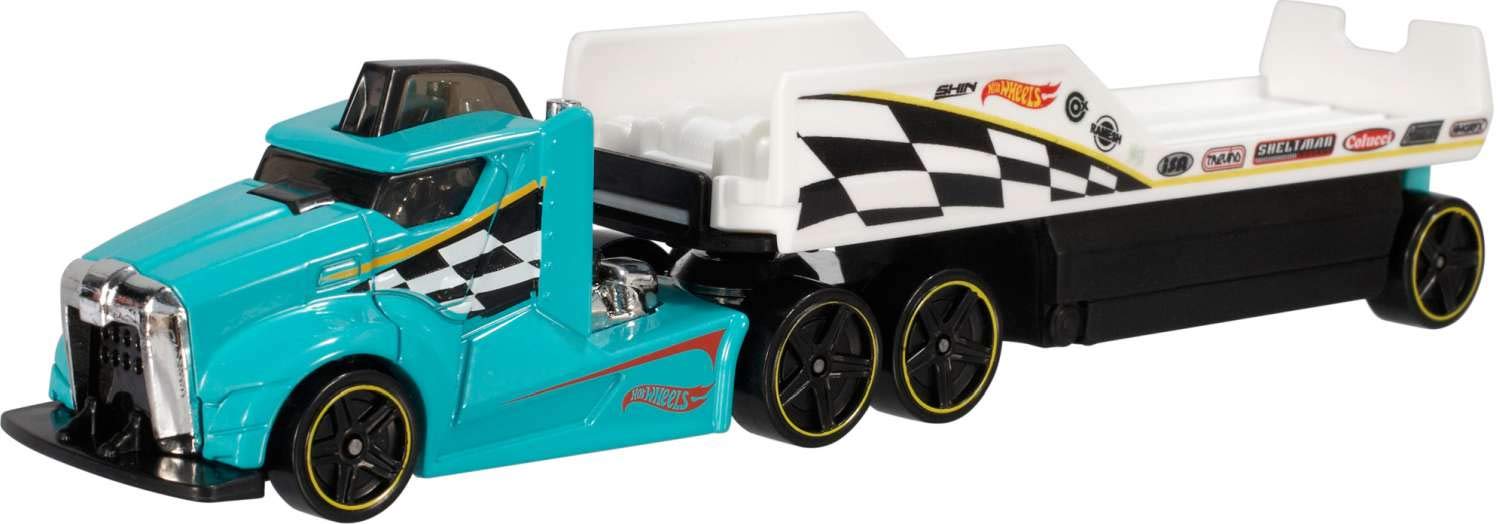 Mua Hot Wheels Toy Truck & Car, Super Rigs Transporter & matching ...