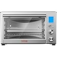 VEVOR Convection Toaster Oven, 28L/29.6Qt Large 10-IN-1 Multifunctional Convention Oven Countertop, 150F-450F Adjustable Comp