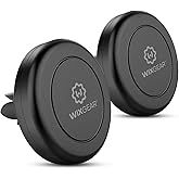 Magnetic Phone Holder for Car, WixGear [2 Pack] Universal Air Vent Magnetic Phone Mount for Car, Car Phone Holder Mount for C