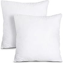 Amazon.com: Utopia Bedding Throw Pillows Insert (Pack of 2, White ...