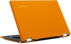 mCover Hard Shell Case for New 14" Lenovo Ideapad Flex 4 14 (4-1470/4-1435/4-1480, NOT Compatible with Newer Flex 5/6 Series) Laptop Computers (Orange)