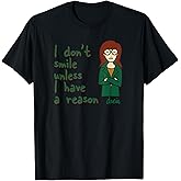 Mademark x Daria - I Don't Smile Unless I Have a Reason T-Shirt