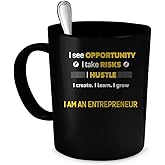 Entrepreneur Coffee Mug. Entrepreneur gift 11 oz. black