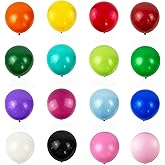 Latex Balloon 10 Inch Mixed Color Latex Balloon Decoration Outdoor Wedding Balloon Party Decoration 100PCS (Mixed color latex