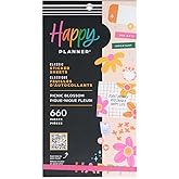 Happy Planner Sticker Pack for Calendars, Journals, and Academic Planners, Easy-Peel Stickers and Scrapbook Accessories, Picn