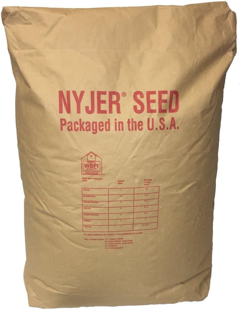 Wagner's 62052 Nyjer Seed Wild Bird Food, 50-Pound Bag