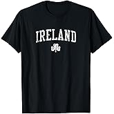 Ireland Vintage Sports Design Irish Shamrock T-Shirt