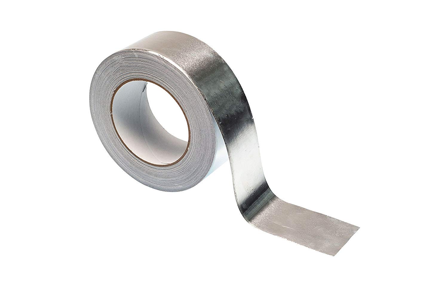 3M 3311 Silver Aluminum Foil Tape - 2 in. x 5 yd. Vapor Resistant Rubber Adhesive Foil Tape Roll. Adhesives and Tapes