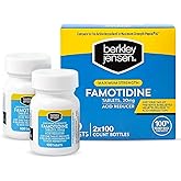 berkley jensen Maximum Strength Famotidine 20 mg - (200 Count), Acid Reducer Tablets, Relieves Meal-Induced Heartburn & Acid 